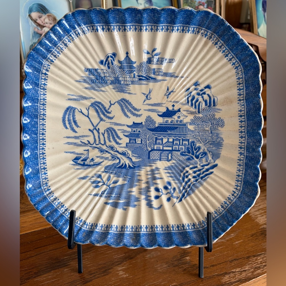 Vintage Copeland Spode Willow Pattern Plate